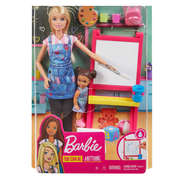 Barbie You Can Be Anything Art Teacher Blonde doll NWT - Picture 1 of 5
